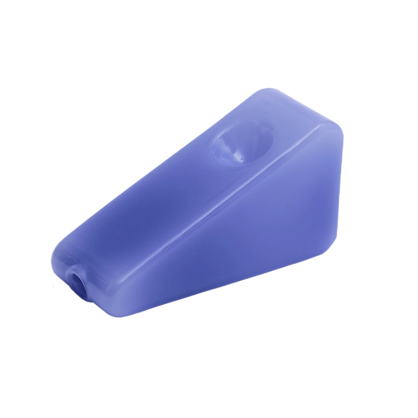Triangle Pipe - Milky Blue