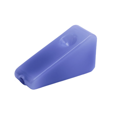 Triangle Pipe - Milky Blue