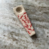 Devil Dance Party Cream Ceramic Pipe