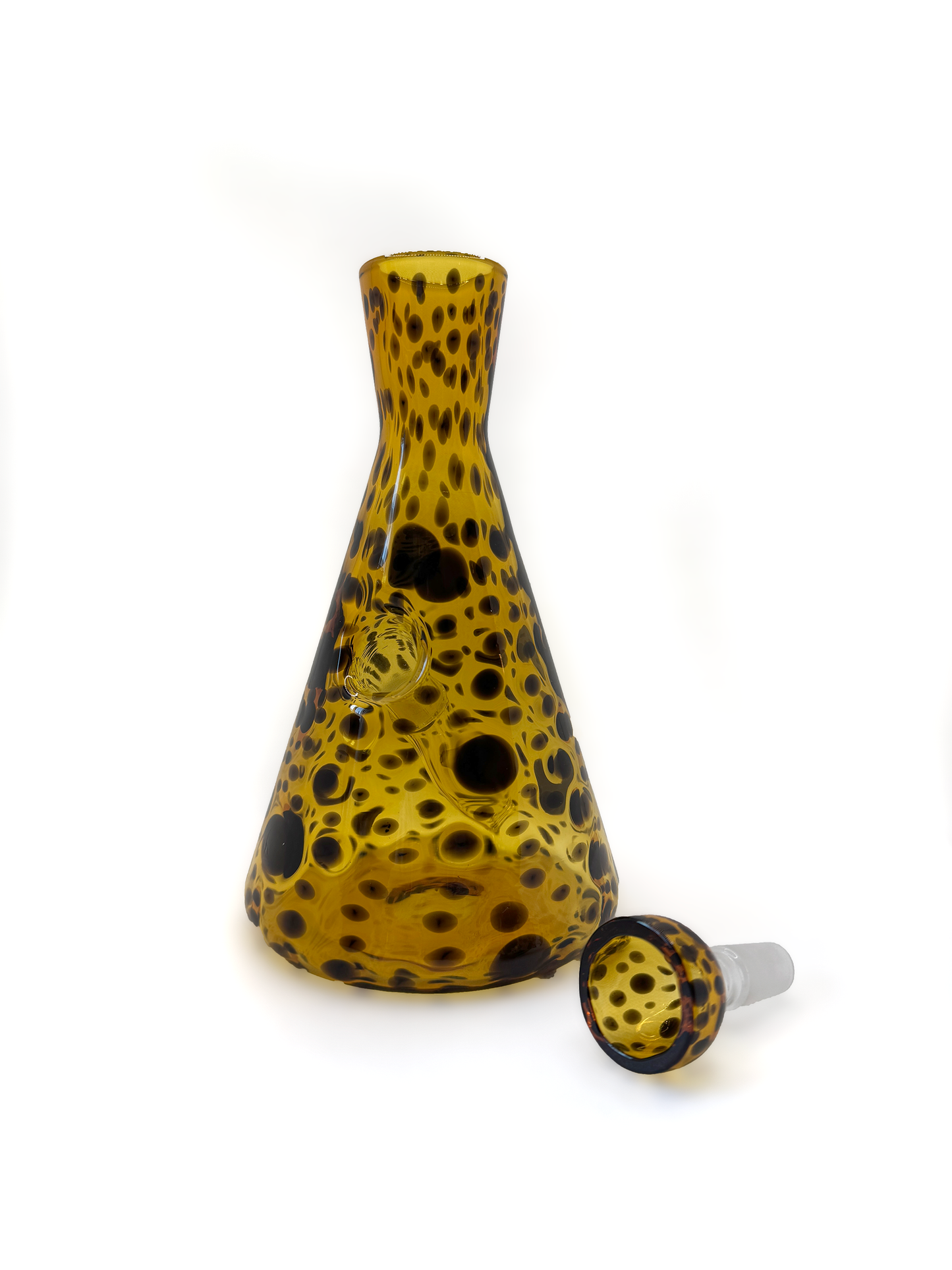 Leopard Print Good Day Bong