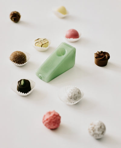 Triangle Pipe - Mint Green