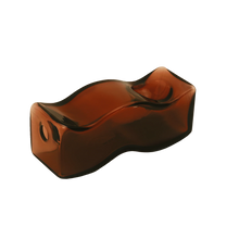 Load image into Gallery viewer, Wavy Pipe - Amber
