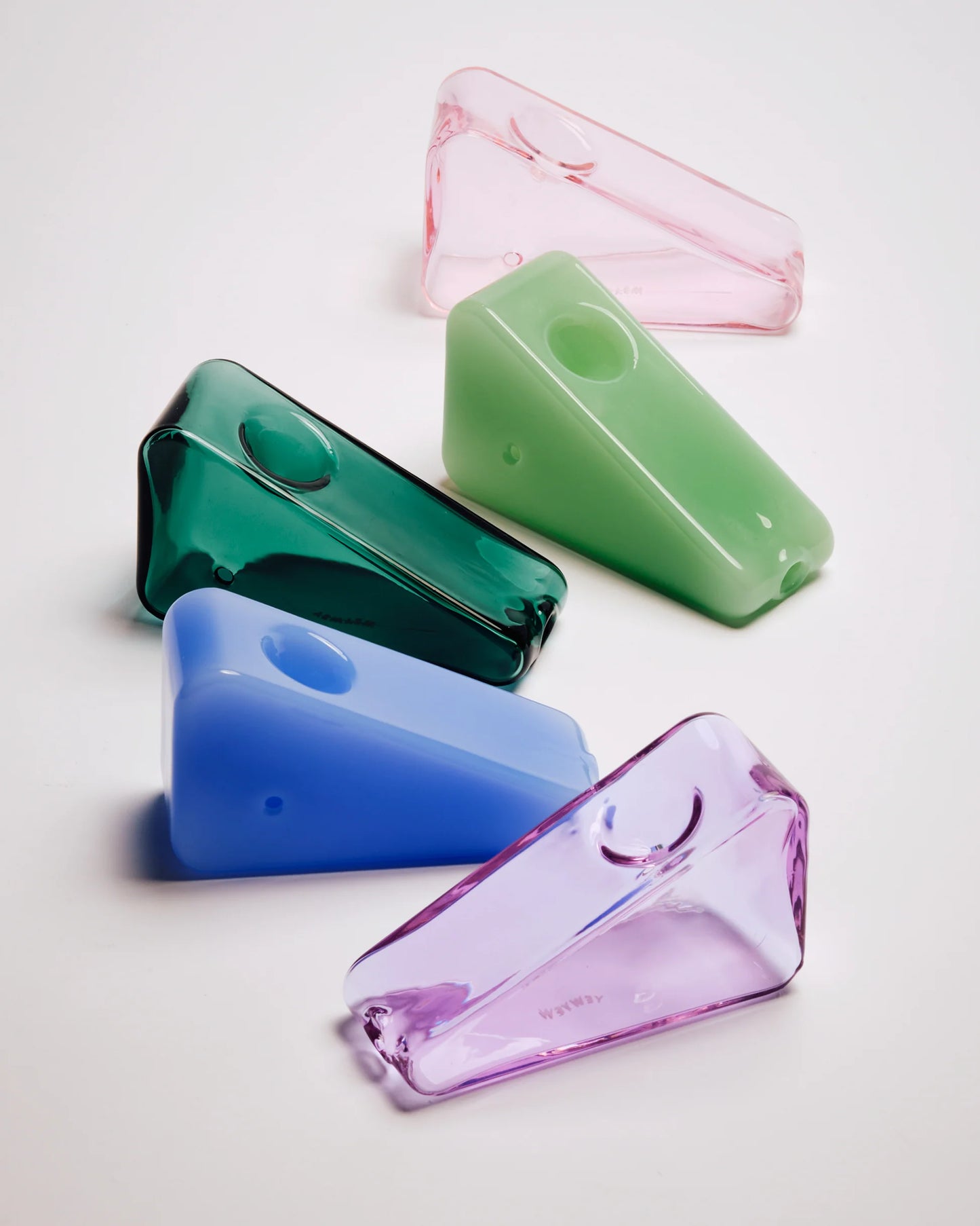 Triangle Pipe - Mint Green