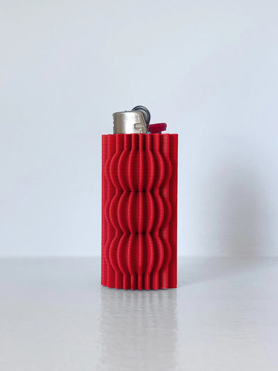 Mercury Lighter Case - Blood Red