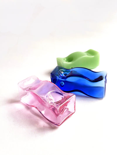 Wavy Pipe - Mint Green