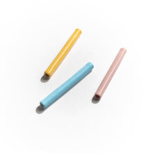 Load image into Gallery viewer, Blue, Pink, Yellow Le Pipe Ceramic One Hitter by House of Puff
