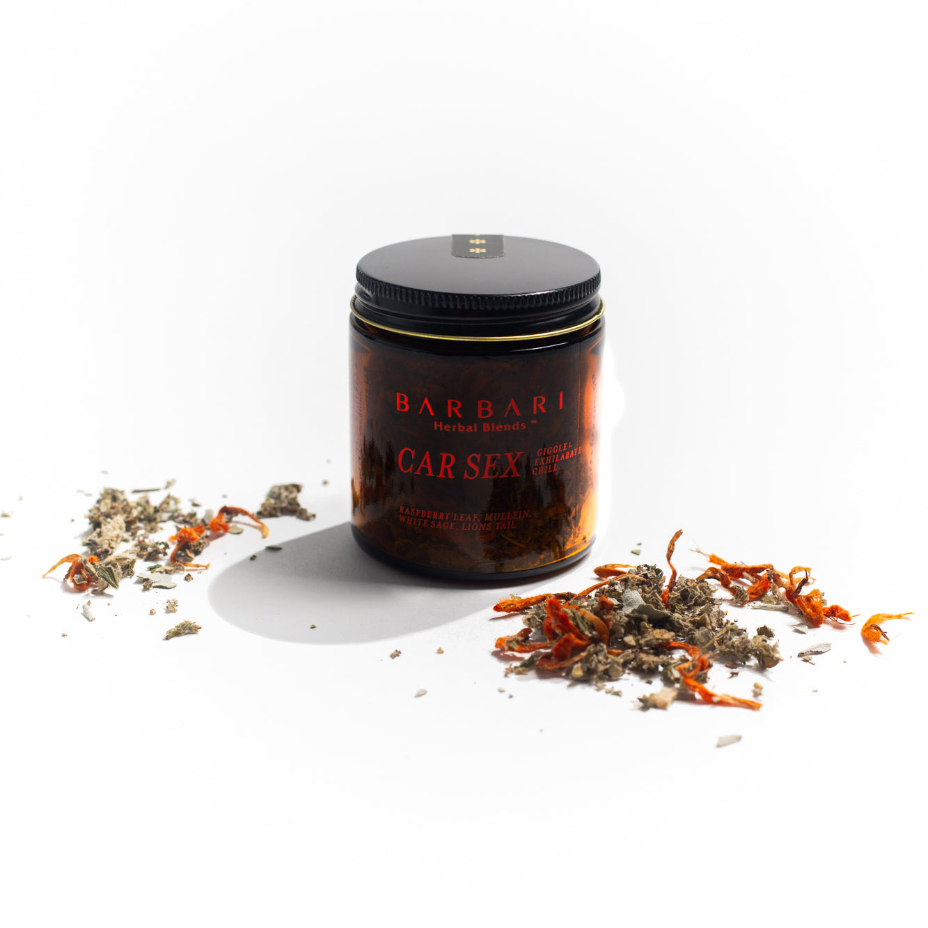 Jar of Barbari Car Sex Herbal Blend
