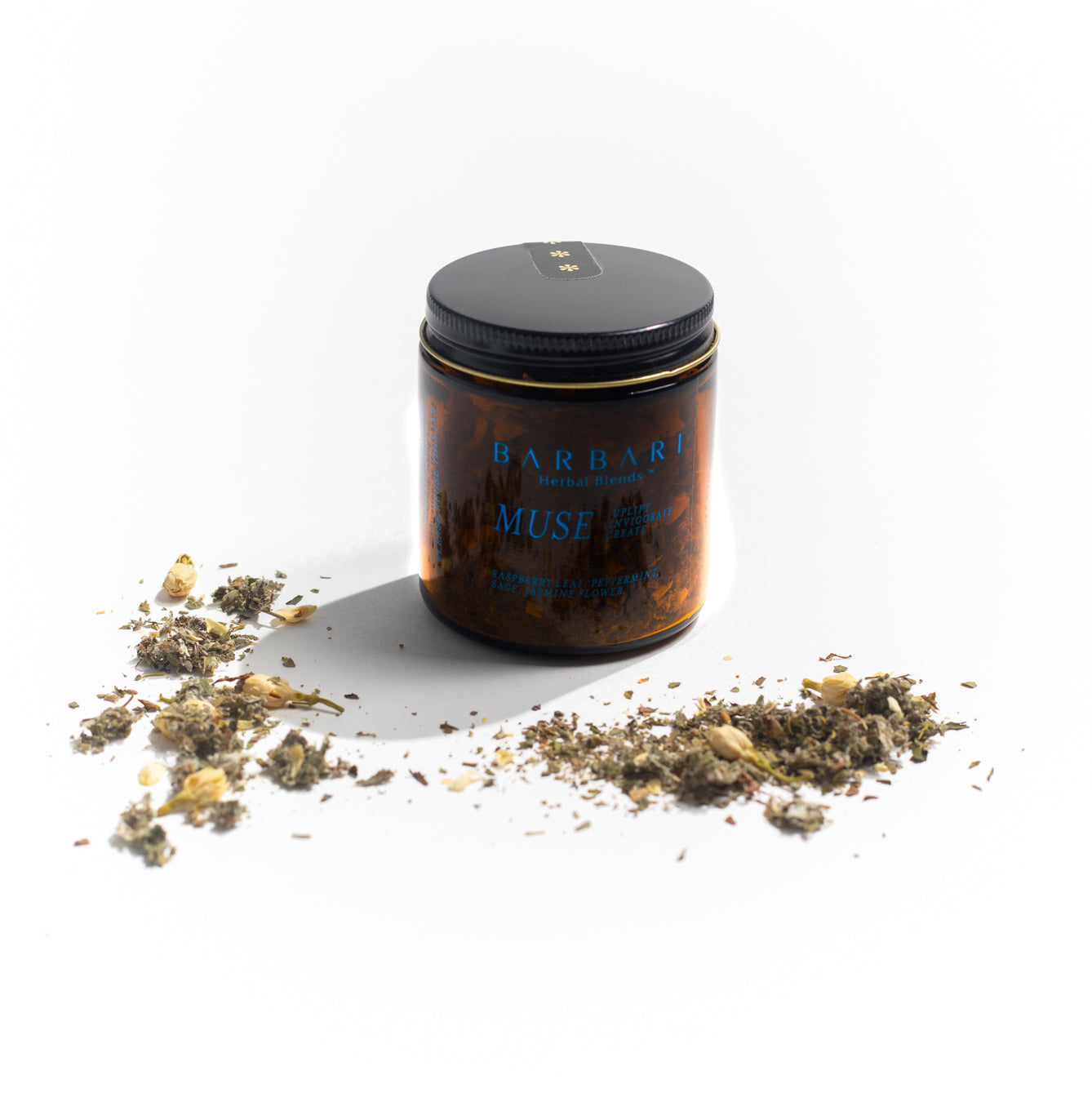 Jar of Barbari Muse Herbal Blend