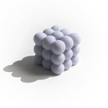 Load image into Gallery viewer, Lavender Soy Beeswax Cloud Bubble Candle from MELP
