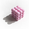 Pink Rose Soy Beeswax Cloud Bubble Candle from MELP