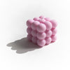 Pink Rose Soy Beeswax Cloud Bubble Candle from MELP
