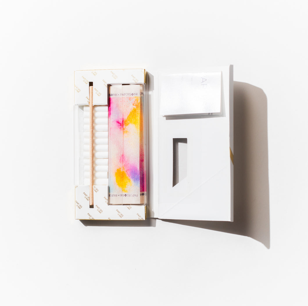Rainbow Printed Patterned Rolling Paper Kit by Papers & Ink