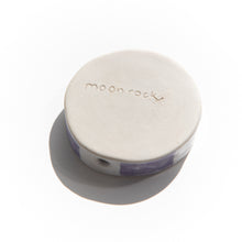 Load image into Gallery viewer, Purple Checkerboard Print Ceramic Pipe Bowl from Moon Rock Ceramics
