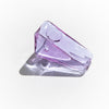 Purple Glass Triangle Pipe Bowl from Yew Yew