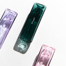 Load image into Gallery viewer, Pink, Purple, Teal Green Glass Solo Pipe One Hitter by Yew Yew
